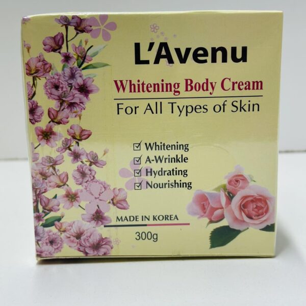 L'Avenu Body Whitening Cream – 300g