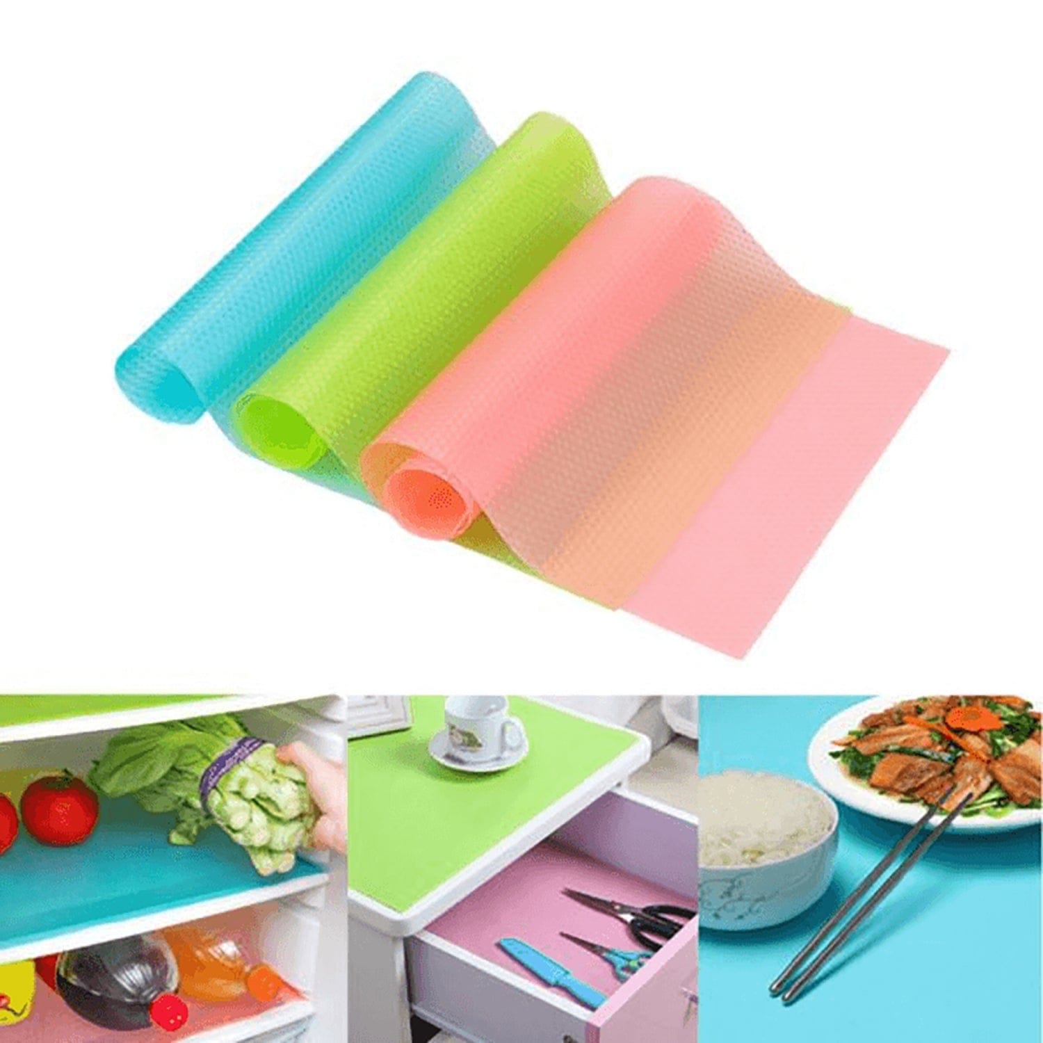 Fridge Mats Waterproof, washable