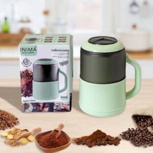 Inima Grinder Japan Electric Grinding Machine 1500 Watt Multifunctional Grinding Machine For Coffee Beans Nuts Herb Spices Electric Grinder Coffee Grinder.